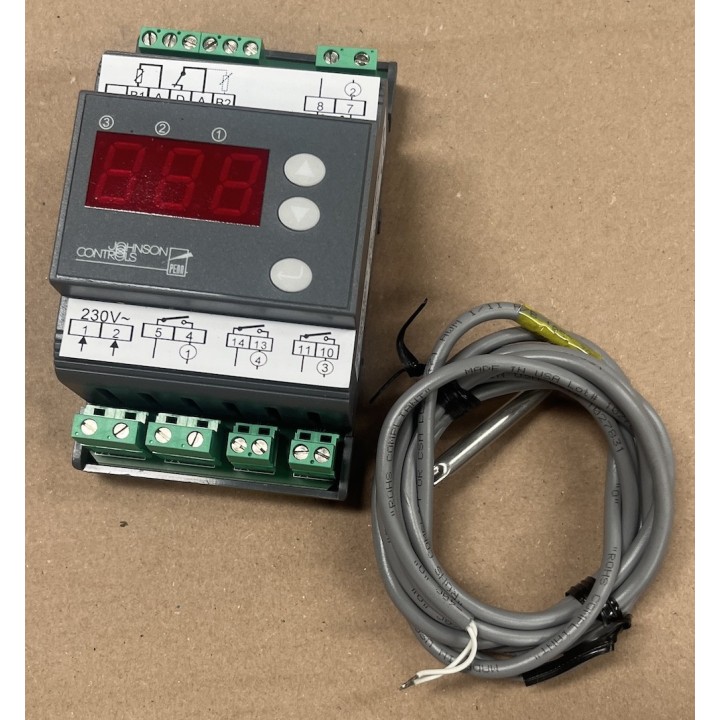 Thermostat MS4DR230T-1C Johnson Controls avec sa sonde