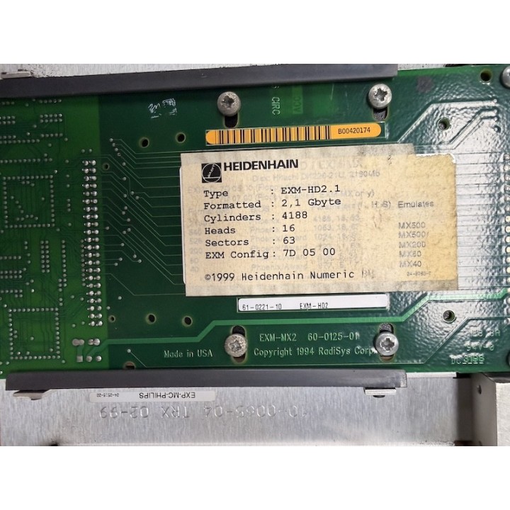 Carte Philipps EXP-MC 61-0221-10 EXM-MX2 60-0125-01 avec HEIDENHAIN EXM-HD2.1