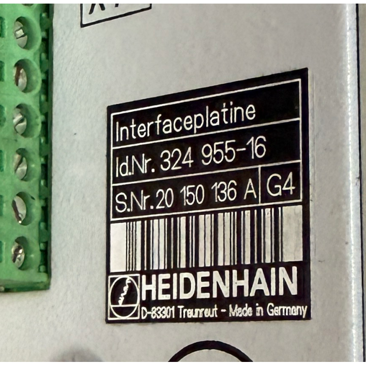 Interfaceplatine HEIDENHAIN 324 955-16 HEIDENHAIN 32495516