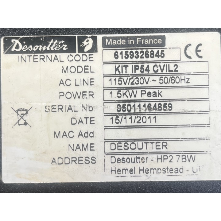 Desoutter CVIL II M contrôleur + kit IP54 CVIL2