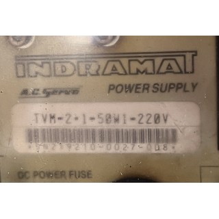 INDRAMAT TVM 2.1-50-220/300-W1-220/380 Power Supply
