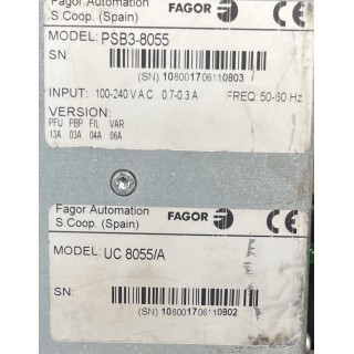 Rack avec alimentation pour CN FAGOR PSB3-8055 UC 8055/A