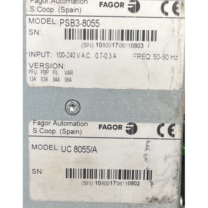 Rack avec alimentation pour CN FAGOR PSB3-8055 UC 8055/A