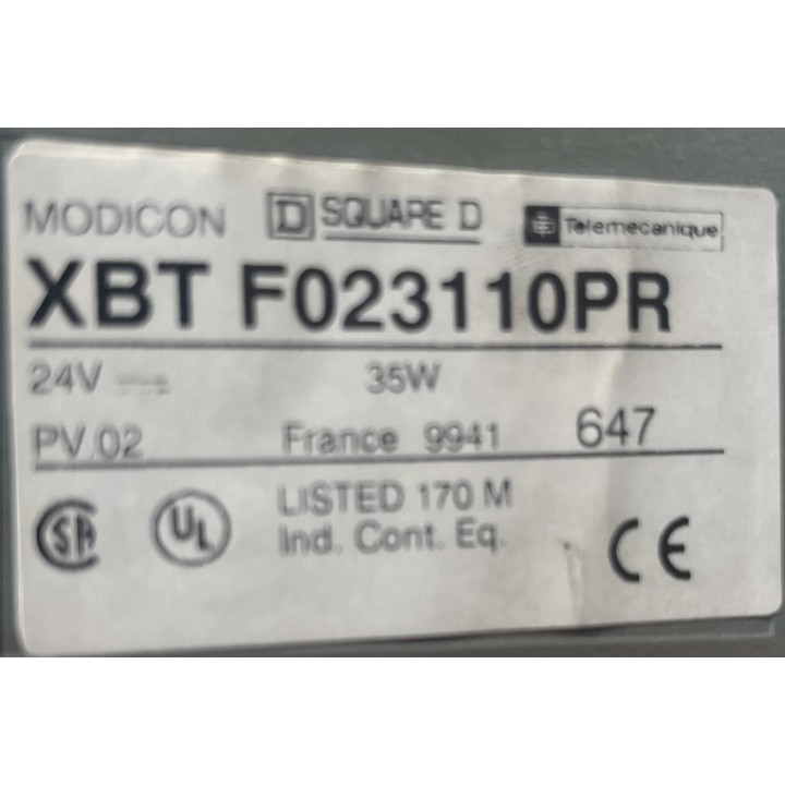 XBTF023110PR Terminal opérateur graphique monochrome  Magelis Schneider Telemecanique