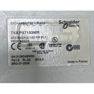 TSXP57153MR Processeur Modicon Premium Schneider Electric
