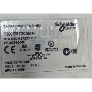 TSXP57203MR Processeur Modicon Premium Schneider Electric