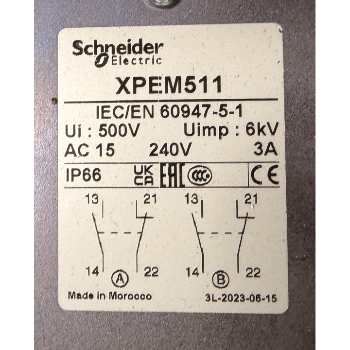SCHNEIDER XPEM511