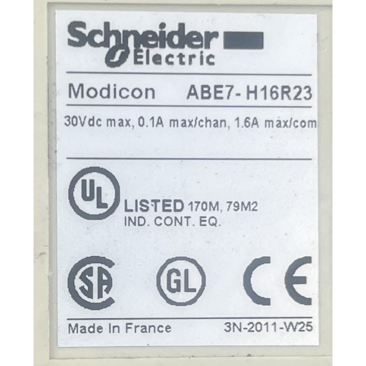 TELEMECANIQUE ABE7-H16R23 Embase de raccordement passive 16 entrées