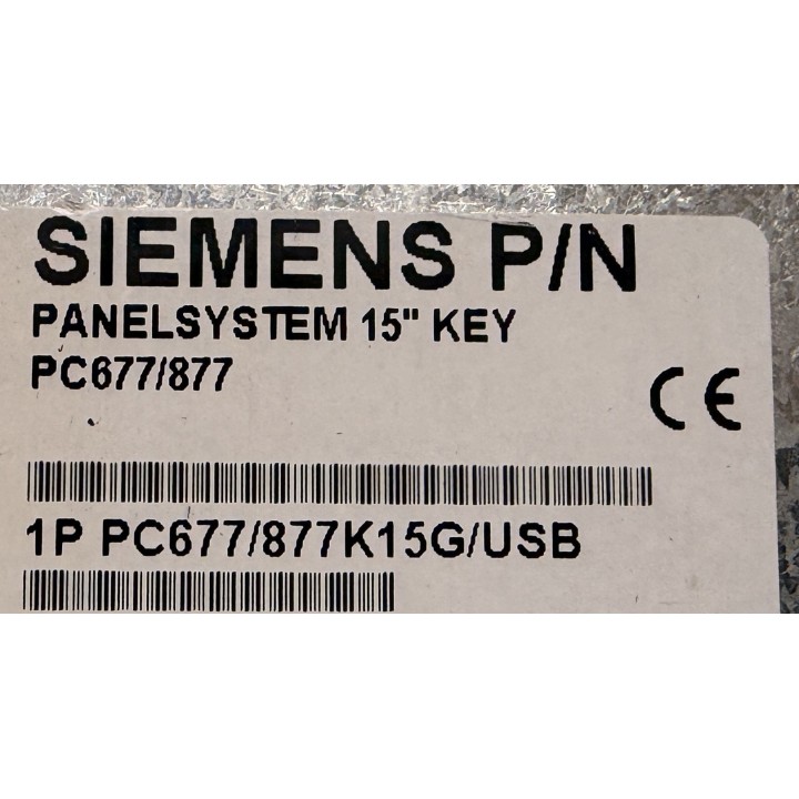 PANELSYSTEM 15'' KEY PC 677/877 SIEMENS PC677/877K15G/USB
