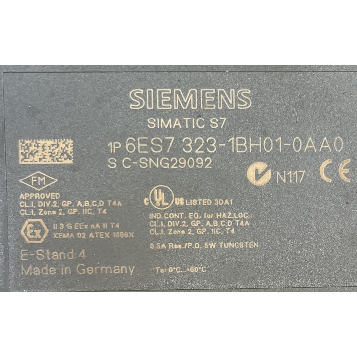 Siemens 6ES7323-1BH01-0AA0 6ES7 323-1BH01-0AA0 S7-300 Digital module SM 323