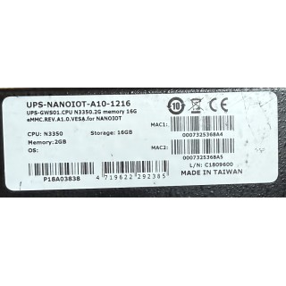 Passerelle industrielle UPS-GWS01