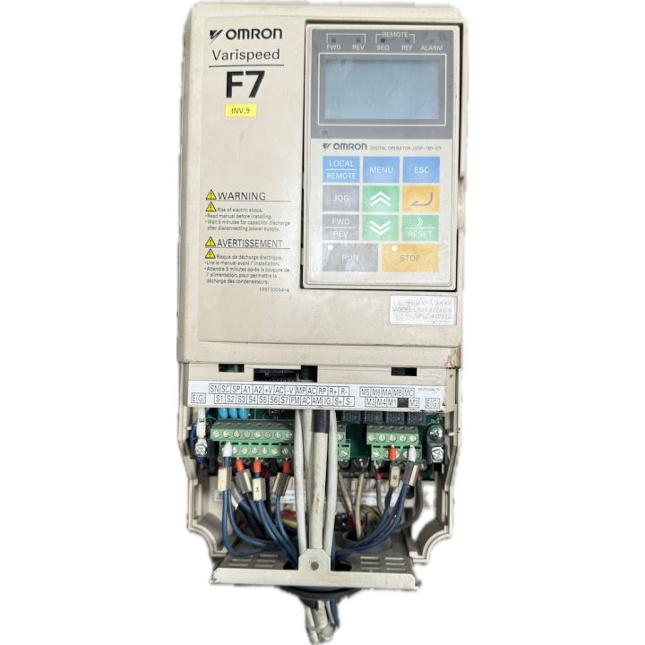 OMRON  YASKAWA Varispeed CIMR-F7Z41P5 variateur  De Fréquence
