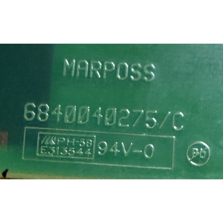 MARPOSS 6840040275/C 24VDC POWER SUPPLY MODULE