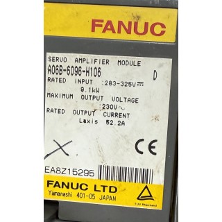 A06B-6096-H106 Variateur Servo Amplifier Module SVM 1-130