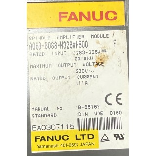 Variateur FANUC A06B-6088-H326 en échange standard