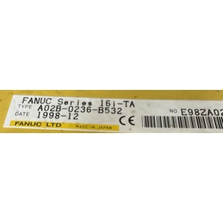 A02B-0236-B532 FANUC System Host 16i-TA 7.2-inch Display Screen