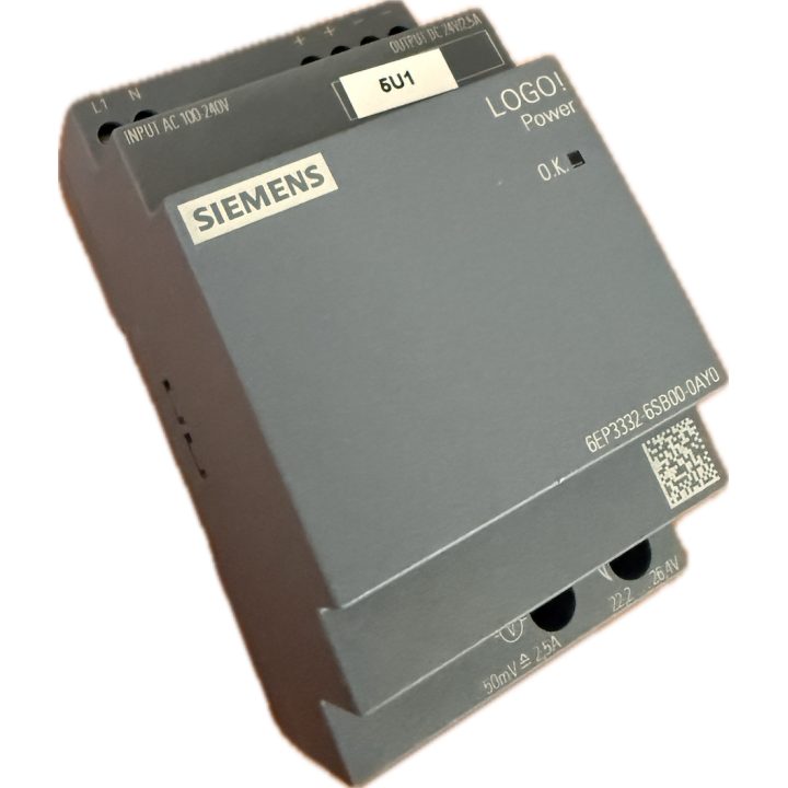 Siemens 6EP3332-6SB00-0AY0 LOGO!Power/1AC/24VDC/2.5A