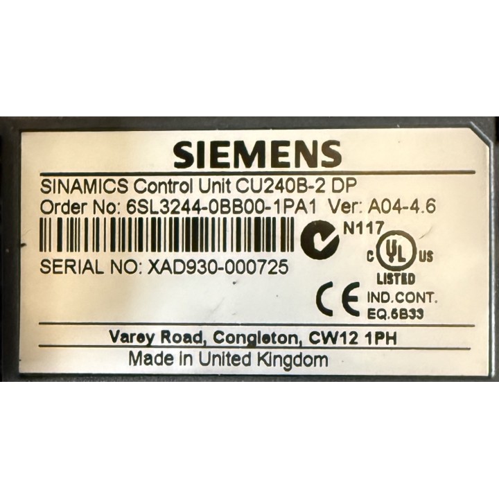 Siemens 6SL3244-0BB00-1PA1