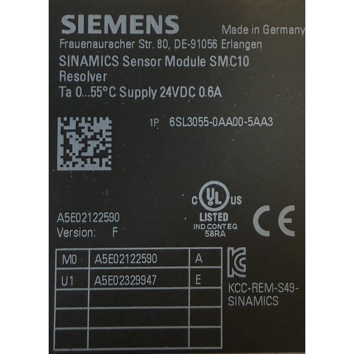 SIEMENS  6SL3055-0AA00-5AA3 Module de capteur