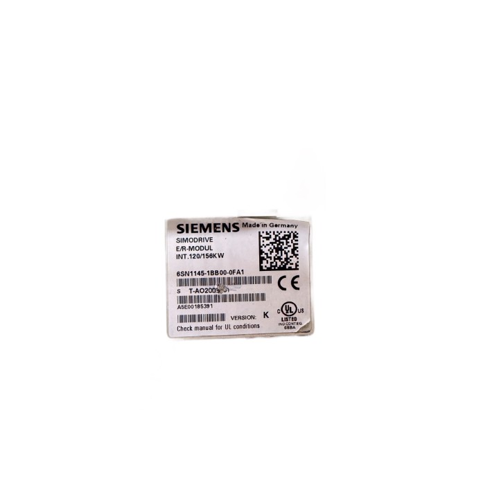 Siemens 6SN1145-1BB00-0FA1 SIMODRIVE 611 120/156 kW