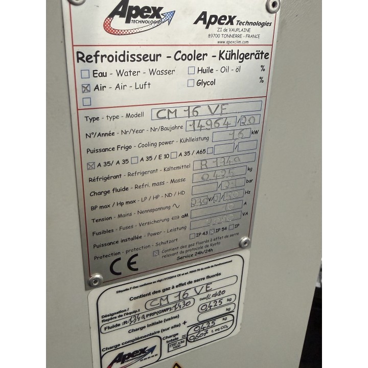 Climatisation APEX CM 16 VE 1,6KW