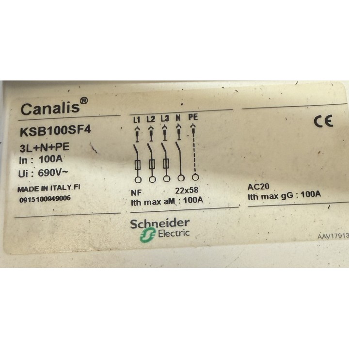Boitier Canalis KSB100SF4