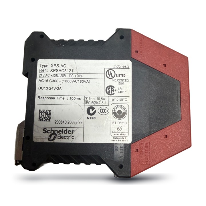 Telemecanique XPSAC5121 Relè Sicurezza 24V AC/DC Usato