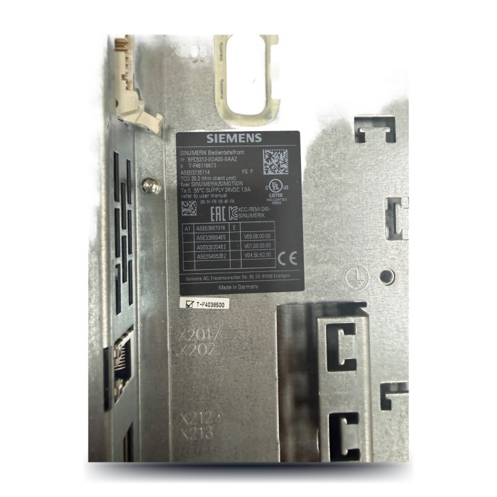 Siemens 6FC5312-0DA00-0AA2 TCU 20.2 pannello SINUMERIK