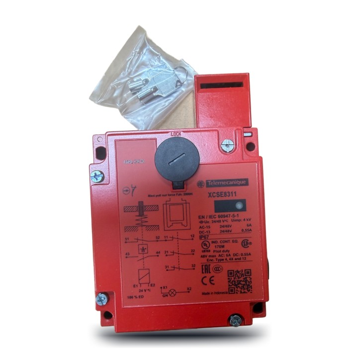 Telemecanique XCSE8311 Interrupteur de Sécurité à Verrouillage Solénoïde 24/48V