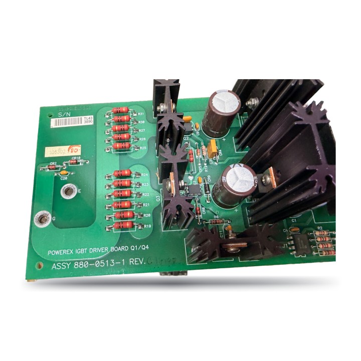 Powerex 880-0513-1 IGBT Driver Board Q1/Q4 Rev. C