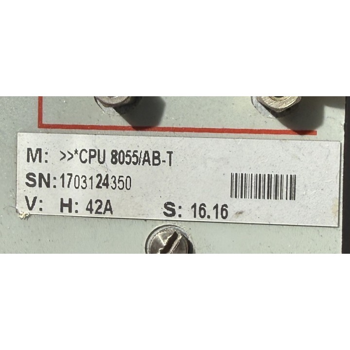 Carte FAGOR CPU 8055/AB-T VERS. H:39A S:06.38