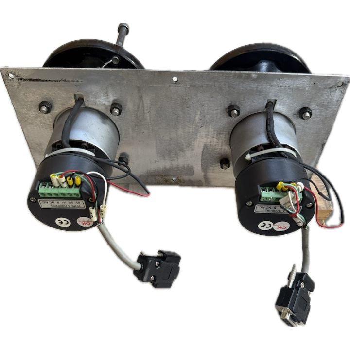 Pupitre manivelles pour tour CHEVALIER  2805-09029000 avec deux manivelles BHDW-AA-125