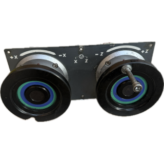 Pupitre manivelles pour tour CHEVALIER  2805-09029000 avec deux manivelles BHDW-AA-125