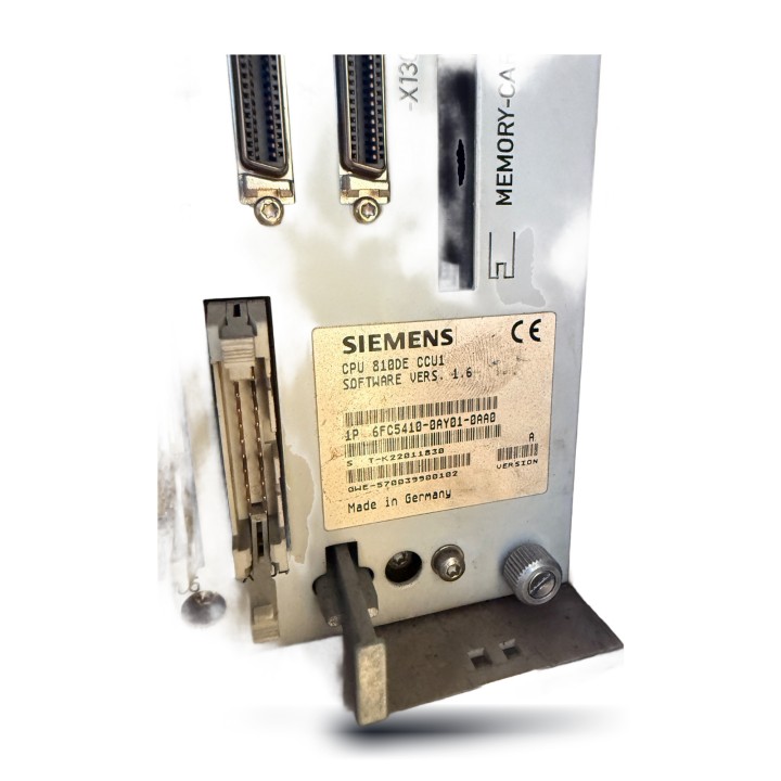Siemens 6FC5410-0AY01-0AA0 módulo de control CNC CPU