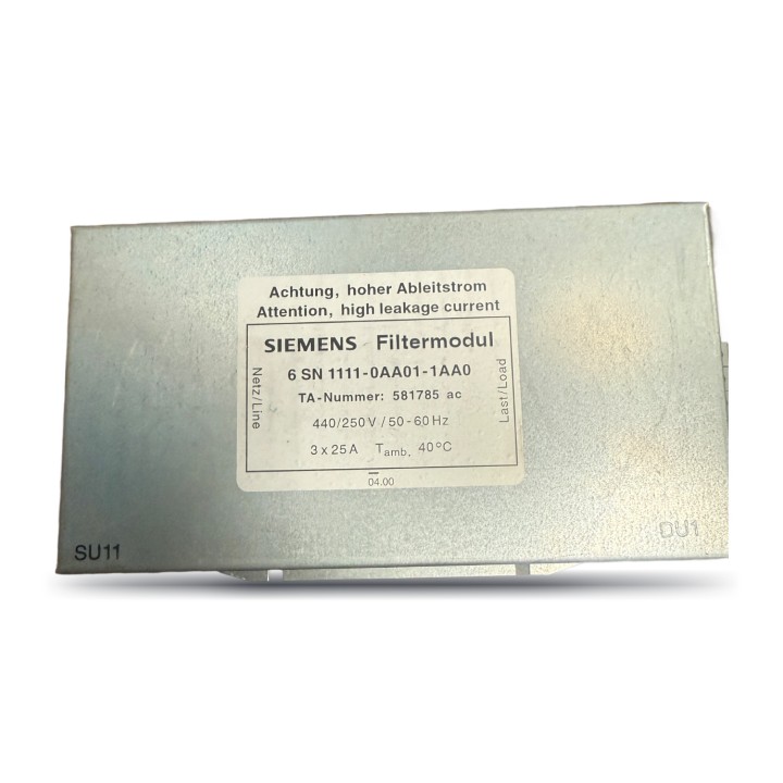 Siemens 6 SN 1111-0AA01-1AA0 módulo de filtro de red