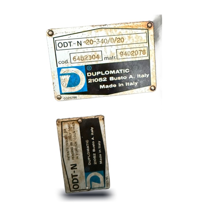 Tourelle outils tournants Duplomatic BSV-N 200-12/25/220/380-50-R0