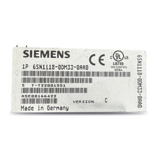 Siemens 6SN1118-0DM33-0AA0 scheda controllo SIMODRIVE 611