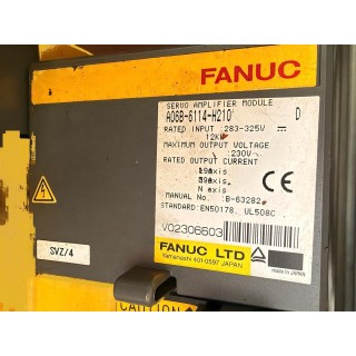 Fanuc A06B-6114-H210 module amplificateur servo