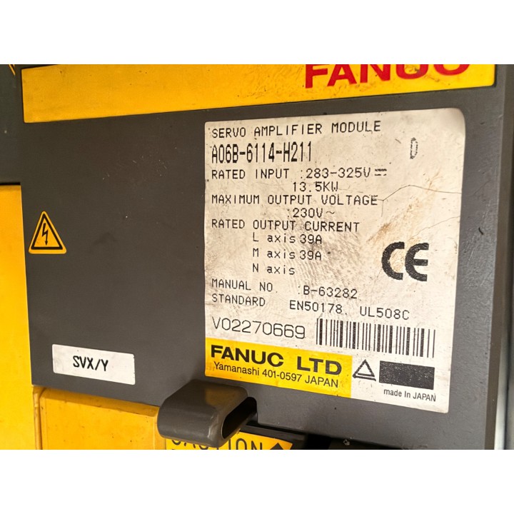 Fanuc A06B-6114-H211 modulo amplificatore servo