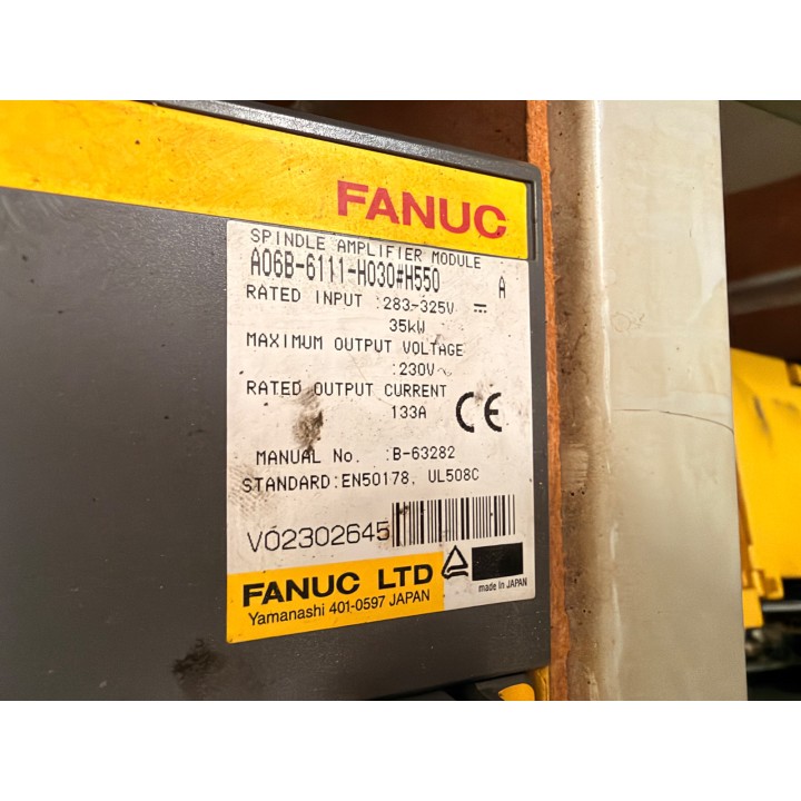 Fanuc A06B-6111-H030#H550 Spindel-Verstärkermodul