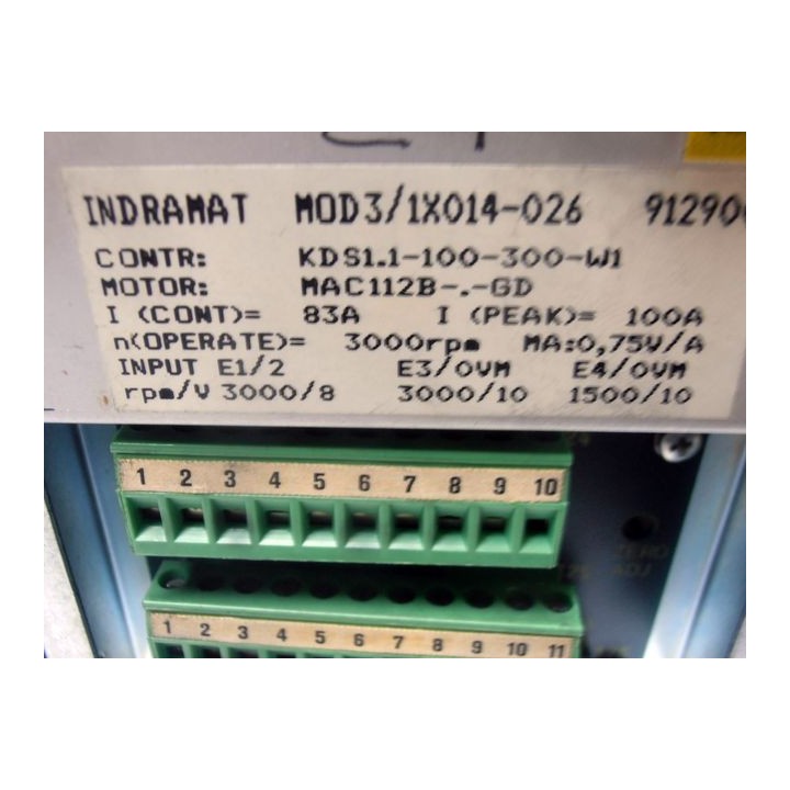Unità Indramat KDS 1.1-100-300-W1