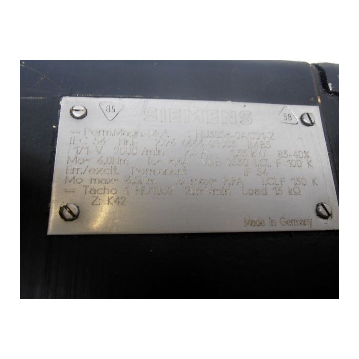 Motor de imanes permanentes SIEMENS 1 HU3058-0AC01-Z