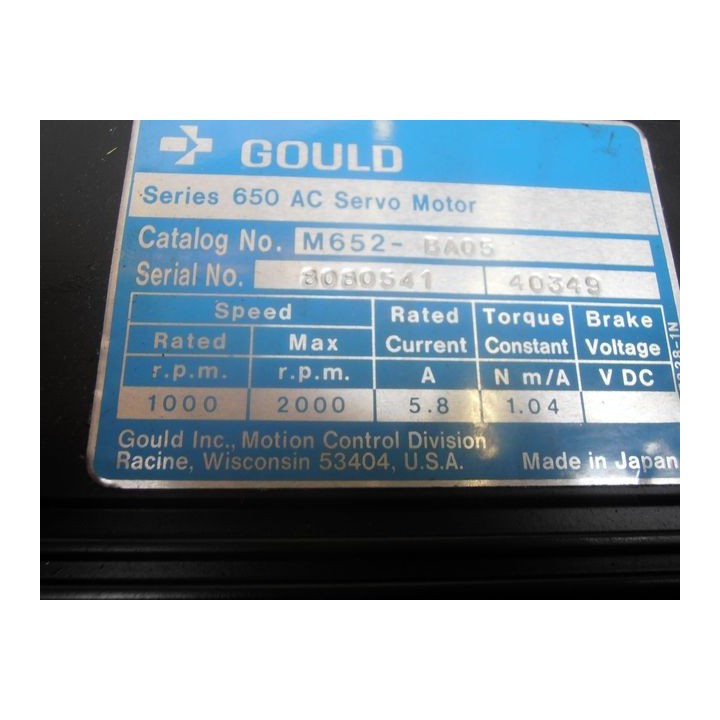 Servomotore GOULD M652-BA05