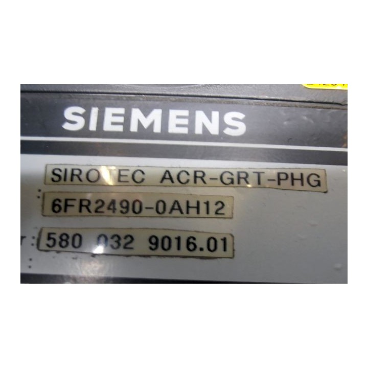 Pupitre de control SIEMENS SIROTEC KUKA KRC 32 ACR-GRT-PHG
