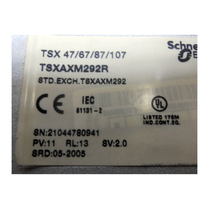 Modulo di controllo TELEMECANICA TSXAXM292