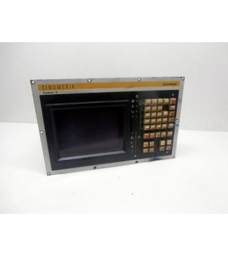 Anzeige Siemens Sinumerik System 3 6FC3888-5MC mit Tastatur