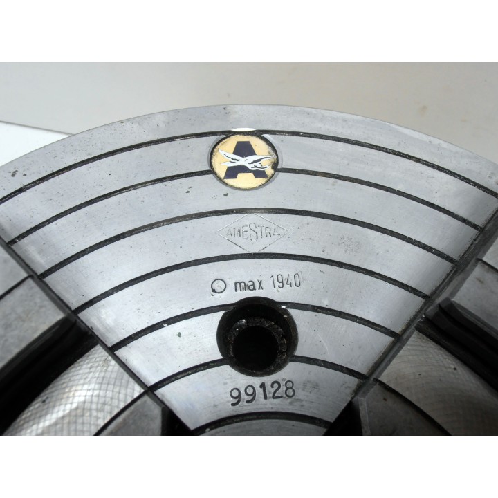 Mandrino manuale a 4 griffe AMESTRA 300 mm
