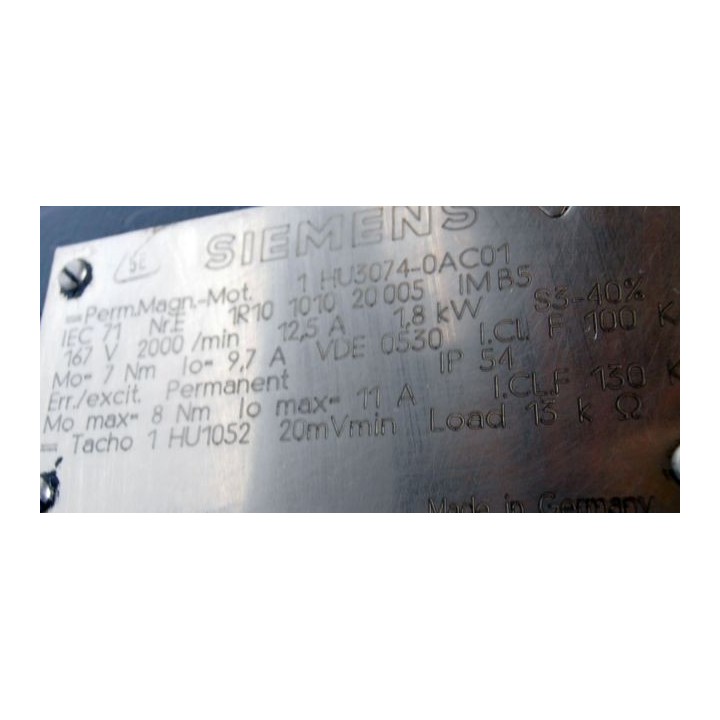 SIEMENS-Motor 1HU3074-0AC01