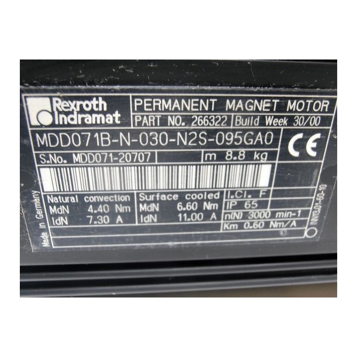 Motor INDRAMAT MDD071B-N-030-N2S-095GA0