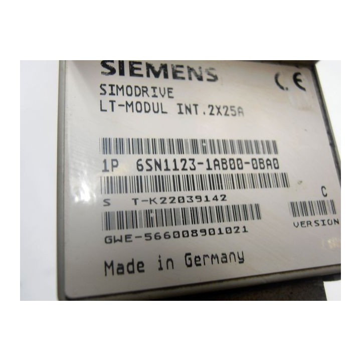 Module SIEMENS 6SN1123-1AB00-0BA0 2X25A